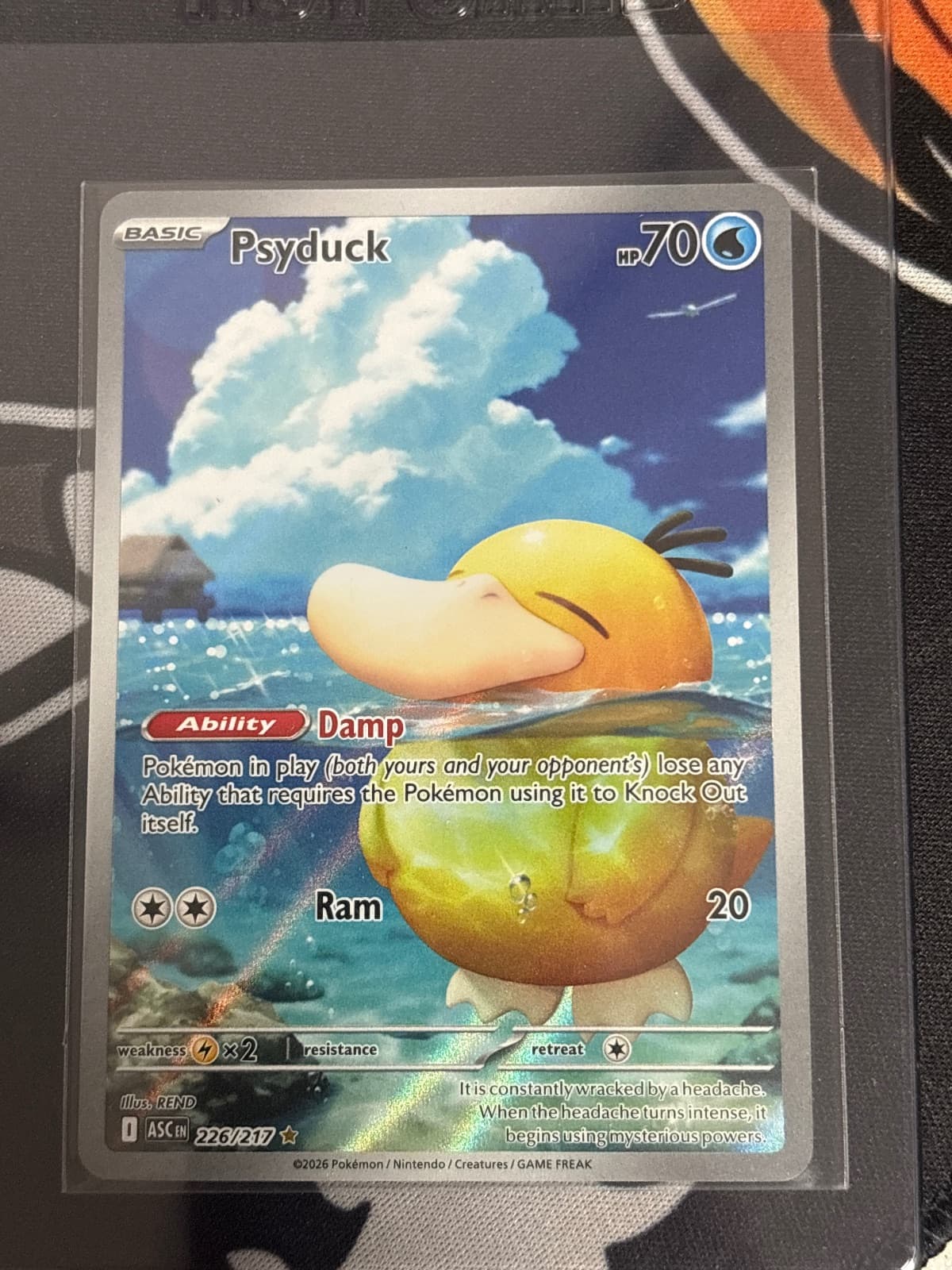 2026 Pokemon TCG Mega Evolution Ascended Heroes #226 Psyduck IR